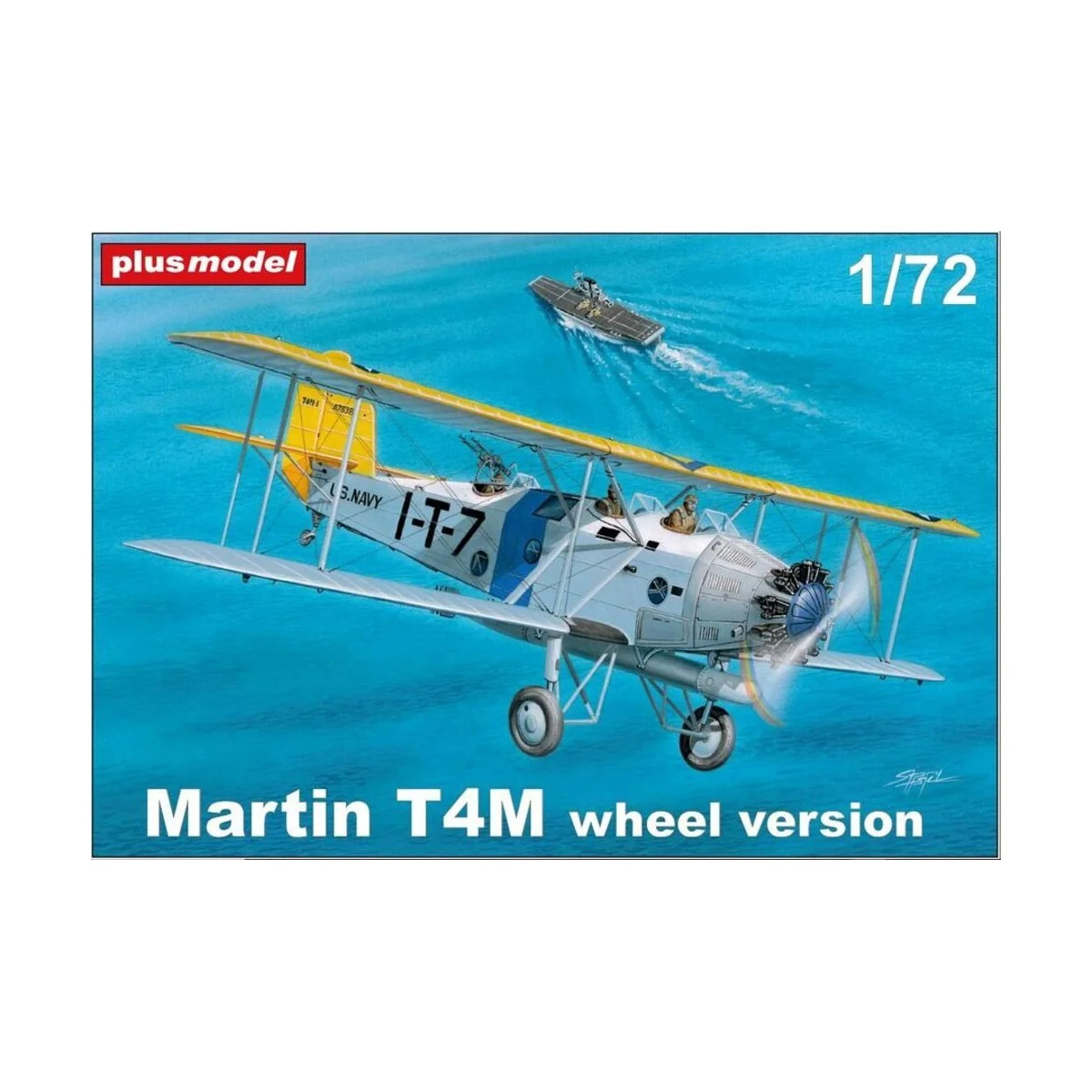Martin T4M wheel version, 1/72 - Plus model AL7038