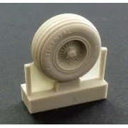 C-119 Boxcar wheels late version, 1/72 - Plus model AL7040 C-119 Boxcar wheels late version, 1/72 - Plus model AL7040