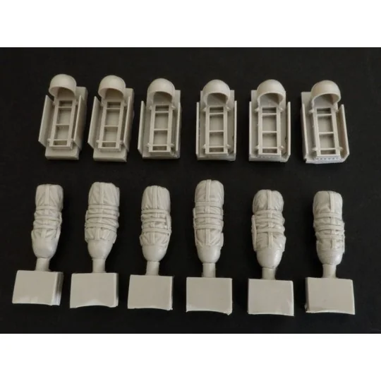 C-47 Racks for drop container, 1/72 - Plus model AL7046 C-47 Racks for drop container, 1/72 - Plus model AL7046