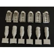 C-47 Racks for drop container - Plus model AL7046