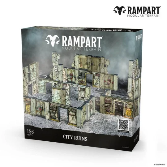 Modular Terrain: CITY RUINS - Archon Studio RAM0007
