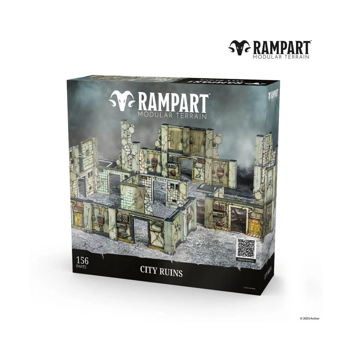 Modular Terrain: CITY RUINS - Archon Studio RAM0007