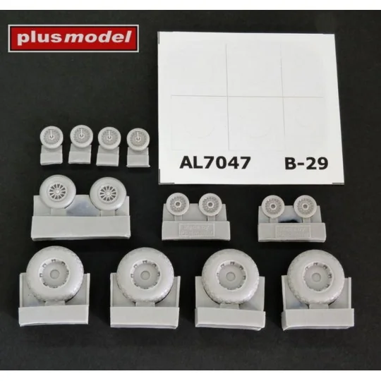 B-29 Superfortress diamond tread, 1/72 - Plus model AL7047
