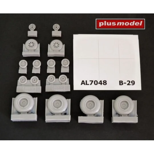 B-29 Superfortress groved tread - Plus model AL7048