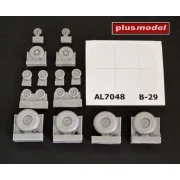 B-29 Superfortress groved tread - Plus model AL7048