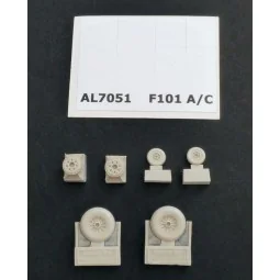 F-101A/C Woodoo wheels - Plus model AL7051