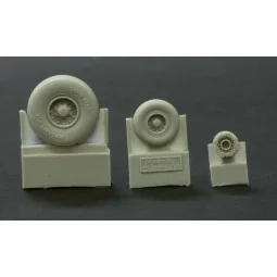 P-3 Orion wheels, 1/72 - Plus model AL7053