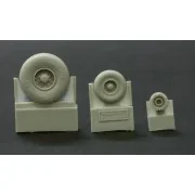 P-3 Orion wheels, 1/72 - Plus model AL7053 P-3 Orion wheels, 1/72 - Plus model AL7053