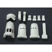 C-46 Commando engine covers, 1/72 - Plus model AL7059