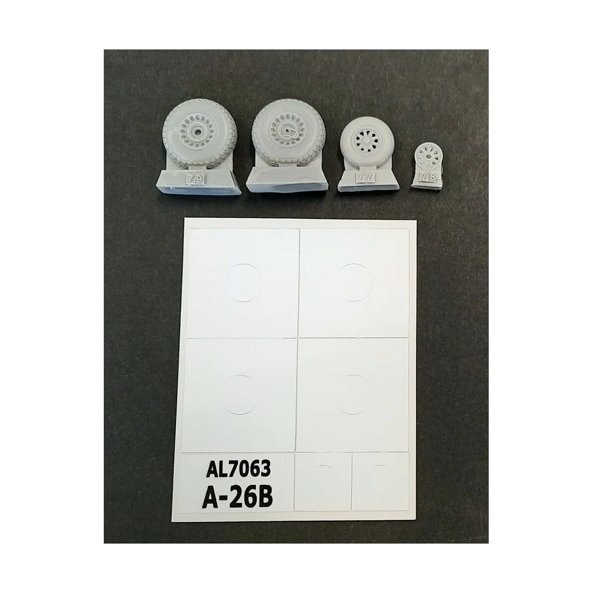 A-26B Invader wheels - Plus model AL7063