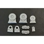 A-26C Invader wheel groved, 1/72 - Plus model AL7064 A-26C Invader wheel groved, 1/72 - Plus model AL7064