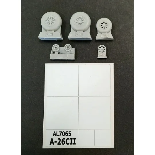 A-26C Invader wheelssmooth patern - Plus model AL7065
