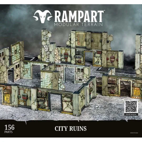 Modular Terrain: CITY RUINS - Archon Studio RAM0007