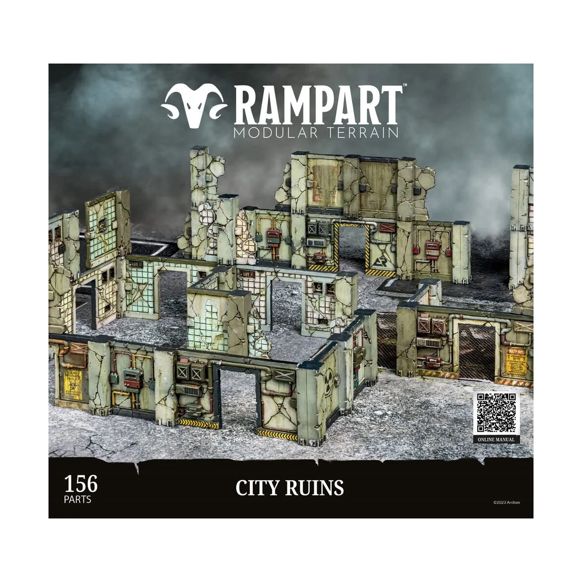 Modular Terrain: CITY RUINS - Archon Studio RAM0007