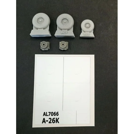 A-26K Invader wheels - Plus model AL7066