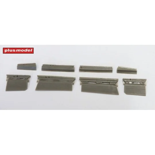 B-25 Mitchell flaps, 1/72 - Plus model AL7075 B-25 Mitchell flaps, 1/72 - Plus model AL7075