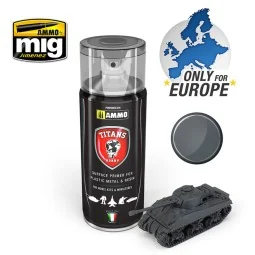 TITANS HOBBY Panzergrau Matt Primer (German Dark Grey) - AMMO by MI...