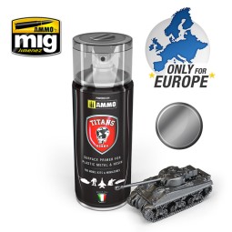 TITANS HOBBY Gun Metal Primer - AMMO by MIG Jimenez TTH117