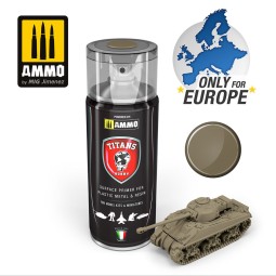TITANS HOBBY Wooden Deck Matt Primer - AMMO by MIG Jimenez TTH118