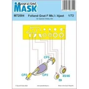 Folland Gnat/Ajeet Mask - Special Hobby 100-M72004
