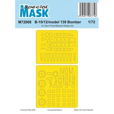 B-10/12/model 139 Bomber, 1/72 - Special Hobby 100-M72008