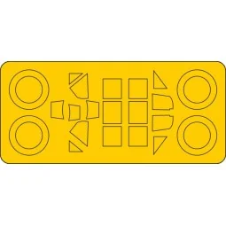 Messerschmitt Bf 109E-4/7 Mask - Special Hobby 100-M72009