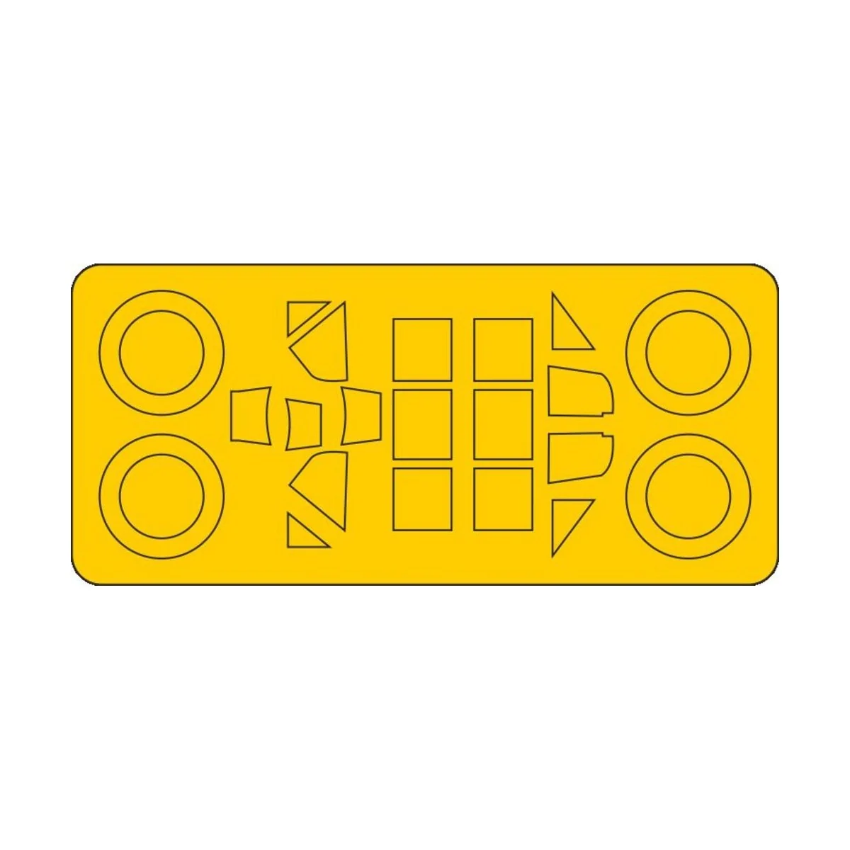 Messerschmitt Bf 109E-4/7 Mask - Special Hobby 100-M72009