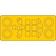 Messerschmitt Bf 109E-4/7 Mask - Special Hobby 100-M72009