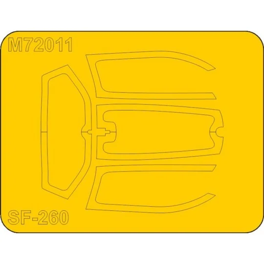 SIAI-Marchetti SF-206M/AM/W Mask, 1/72 - Special Hobby 100-M72011