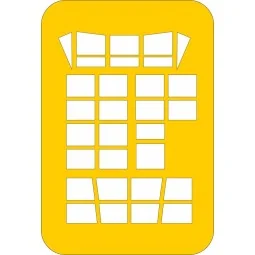 Focke Wulf Fw 189B Mask, 1/72 - Special Hobby 100-M72012