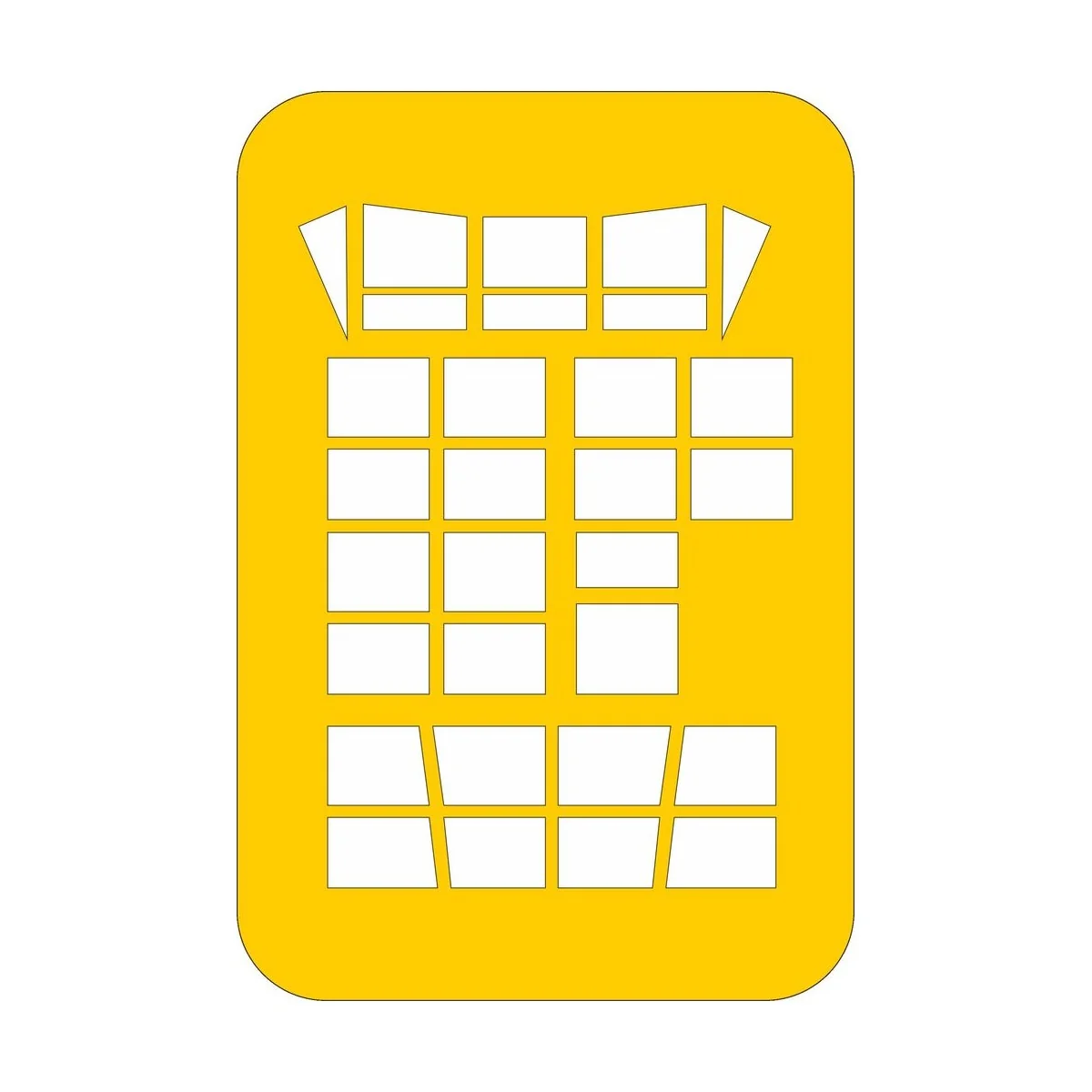 Focke Wulf Fw 189B Mask, 1/72 - Special Hobby 100-M72012