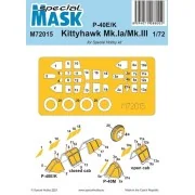 P-40E/K/Kittyhawk Mk.Ia/Mk.III Mask - Special Hobby 100-M72015