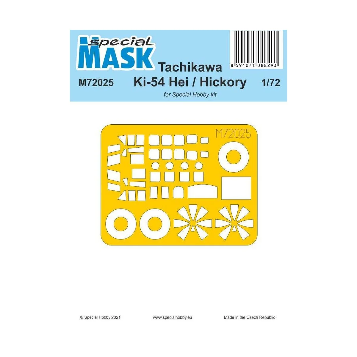 Tachikawa Ki-54 Hei / Hickory MASK, 1/72 - Special Hobby 100-M72025