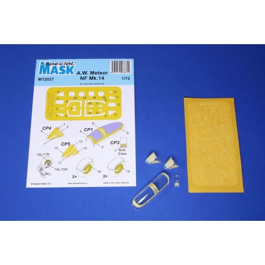 A.W. Meteor NF Mk.14 Mask - Special Hobby 100-M72027