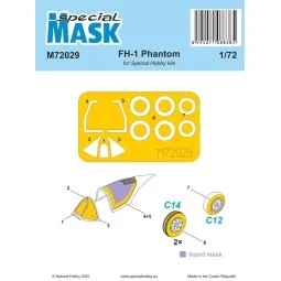 FH-1 Phantom MASK, 1/72 - Special Hobby 100-M72029