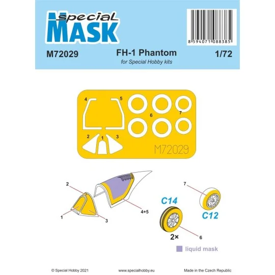 FH-1 Phantom MASK - Special Hobby 100-M72029