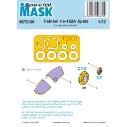Heinkel He 162 MASK, 1/72 - Special Hobby 100-M72030