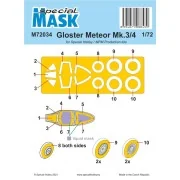 Gloster Meteor Mk.3/4 MASK, 1/72 - Special Hobby 100-M72034