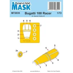 Bugatti 100 MASK, 1/72 - Special Hobby 100-M72035