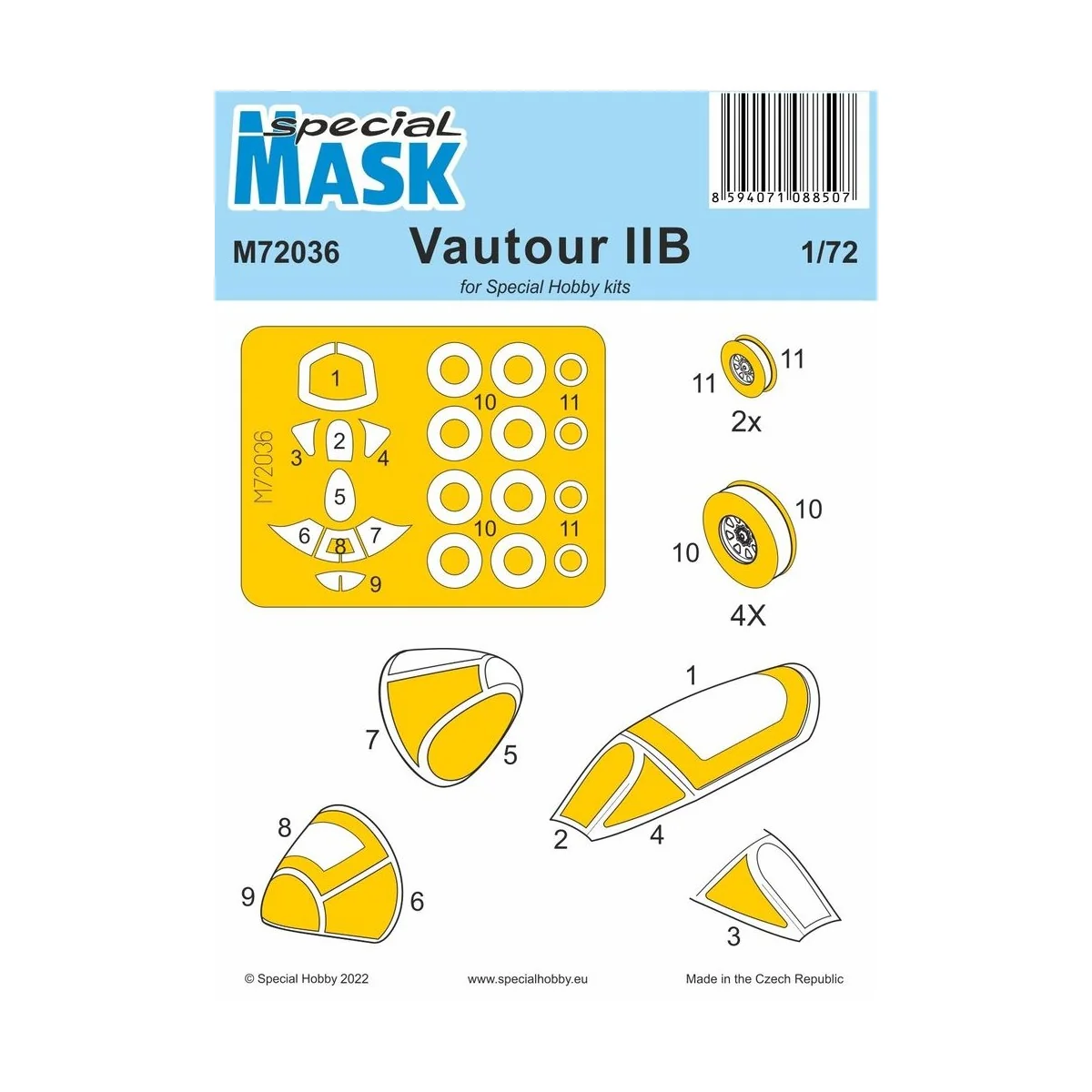 Vautour IIB MASK - Special Hobby 100-M72036