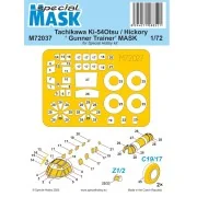 Tachikawa Ki-54Otsu / Hickory Gunner Trainer MASK, 1/72 - Special H...