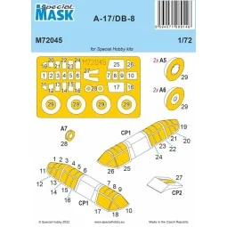 A-17/DB-8 MASK - Special Hobby 100-M72045