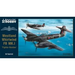 Westland Whirlwind FB MK.I ‘Fighter-Bomber’ Hi-tech kit, 1/32 - Spe...