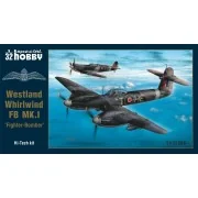 Westland Whirlwind FB MK.I ‘Fighter-Bomber’ Hi-tech kit, 1/32 - Spe...