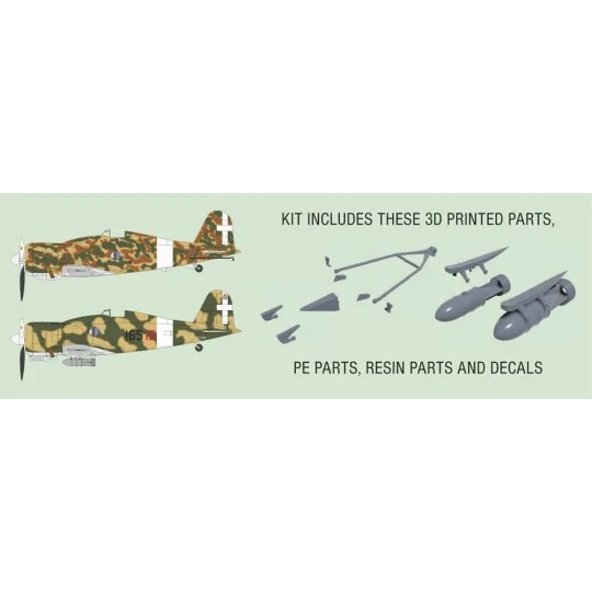 Fiat G.50bis/G.50bis/N ‘Fighter-Bomber & Navy Fighter’, 1/32 - Spec... Fiat G.50bis/G.50bis/N ‘Fighter-Bomber & Navy Fighter’, 1/32 - Spec...