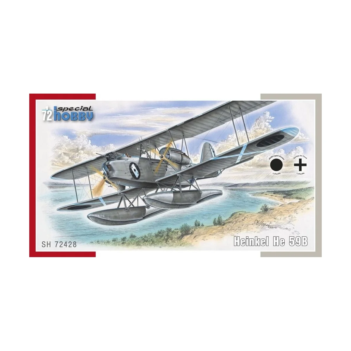 Heinkel He 59B, 1/72 - Special Hobby 100-SH72428