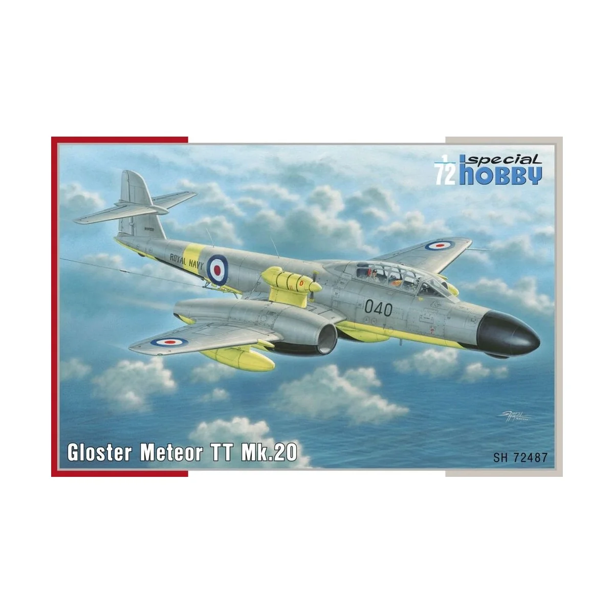 Gloster Meteor TT Mk.20, 1/72 - Special Hobby 100-SH72487
