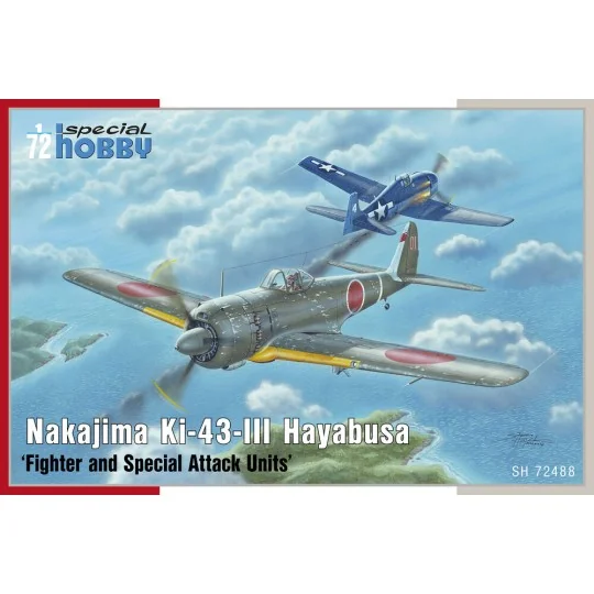 Nakajima Ki-43-III Hayabusa / Oscar, 1/72 - Special Hobby 100-SH72488
