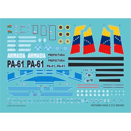 CASA C-212-300/400 ‘Long Nosed Casas’, 1/72 - Special Hobby 100-SH7...