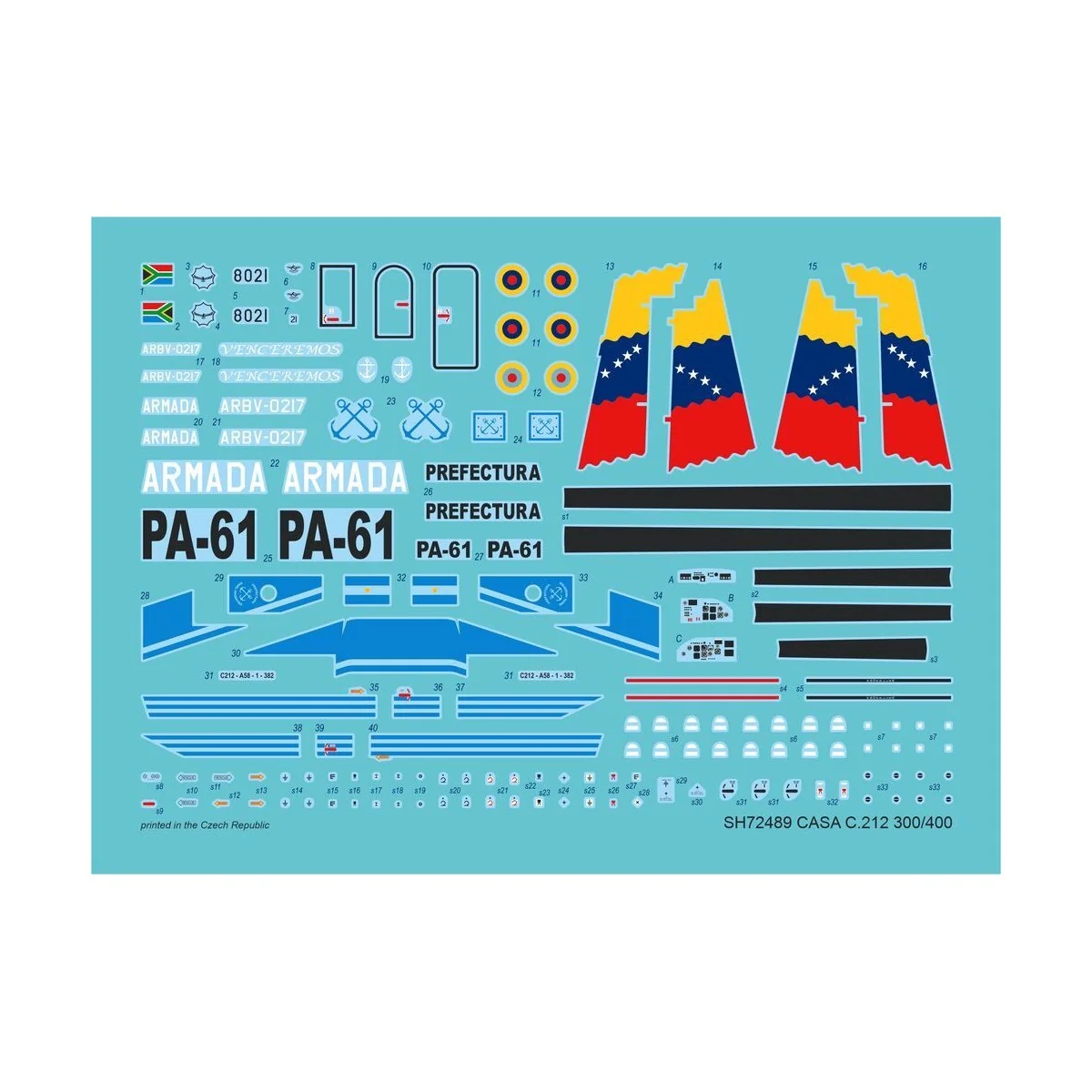 CASA C-212-300/400 ‘Long Nosed Casas’ - Special Hobby 100-SH72489